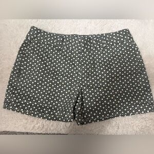 GAP Black and White Geometric Skirt